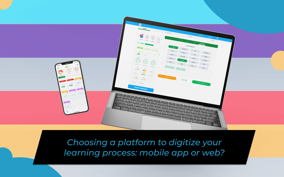 Choisir une plateforme pour digitaliser votre apprentissage: application mobile ou web?